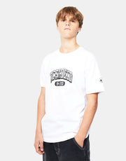 DC Blabac Stacked Kids T-Shirt - White