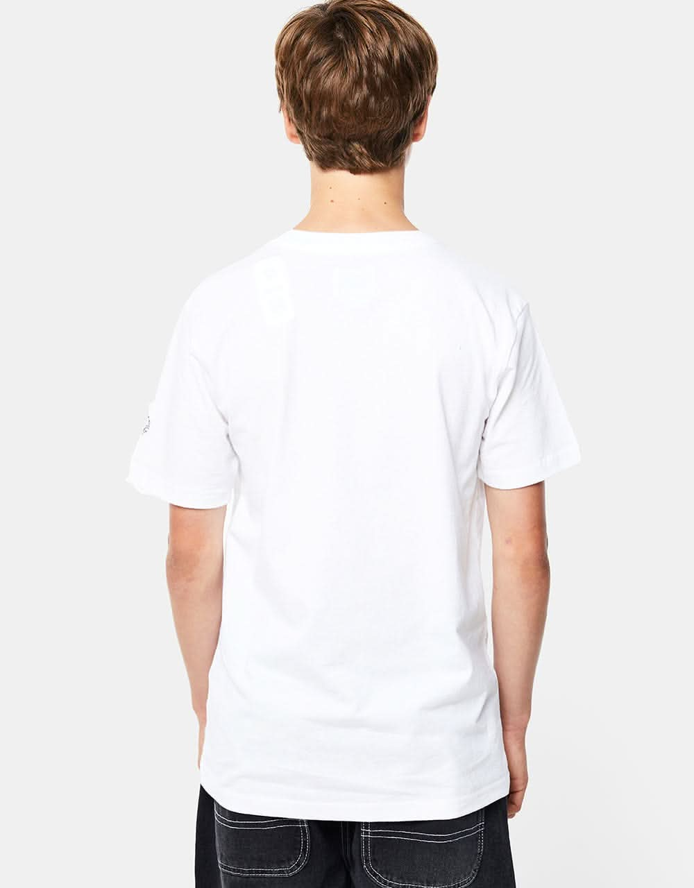 DC Blabac Stacked Kids T-Shirt - White