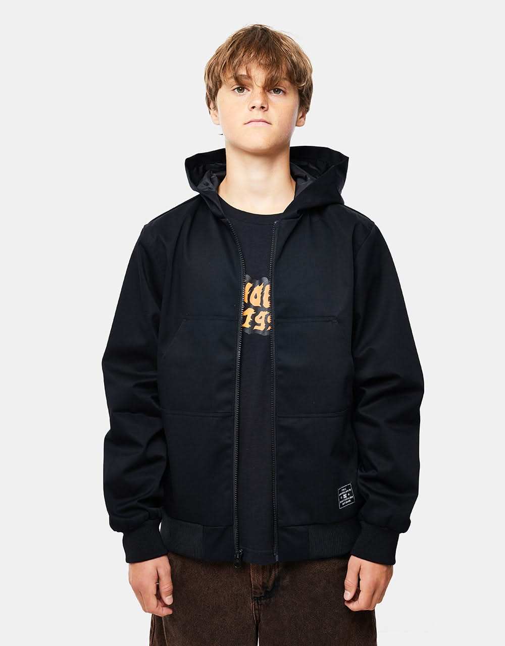 DC Rowdy Light Kids Jacket - Black