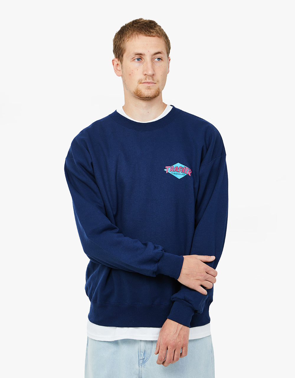 Thrasher x Parra Trasher Hurricane Crew - Navy