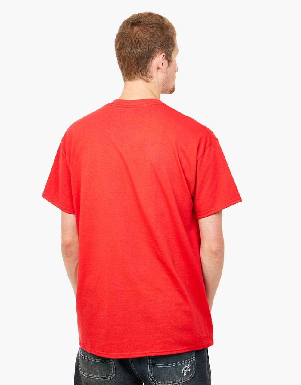 Thrasher x Baker Pullover T-Shirt - Red