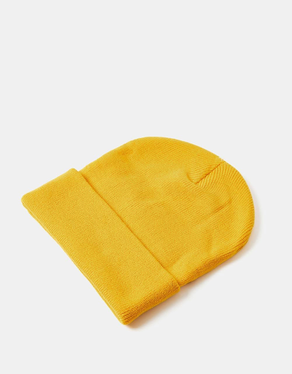 Route One Recycled NY Cuff Beanie - Mustard