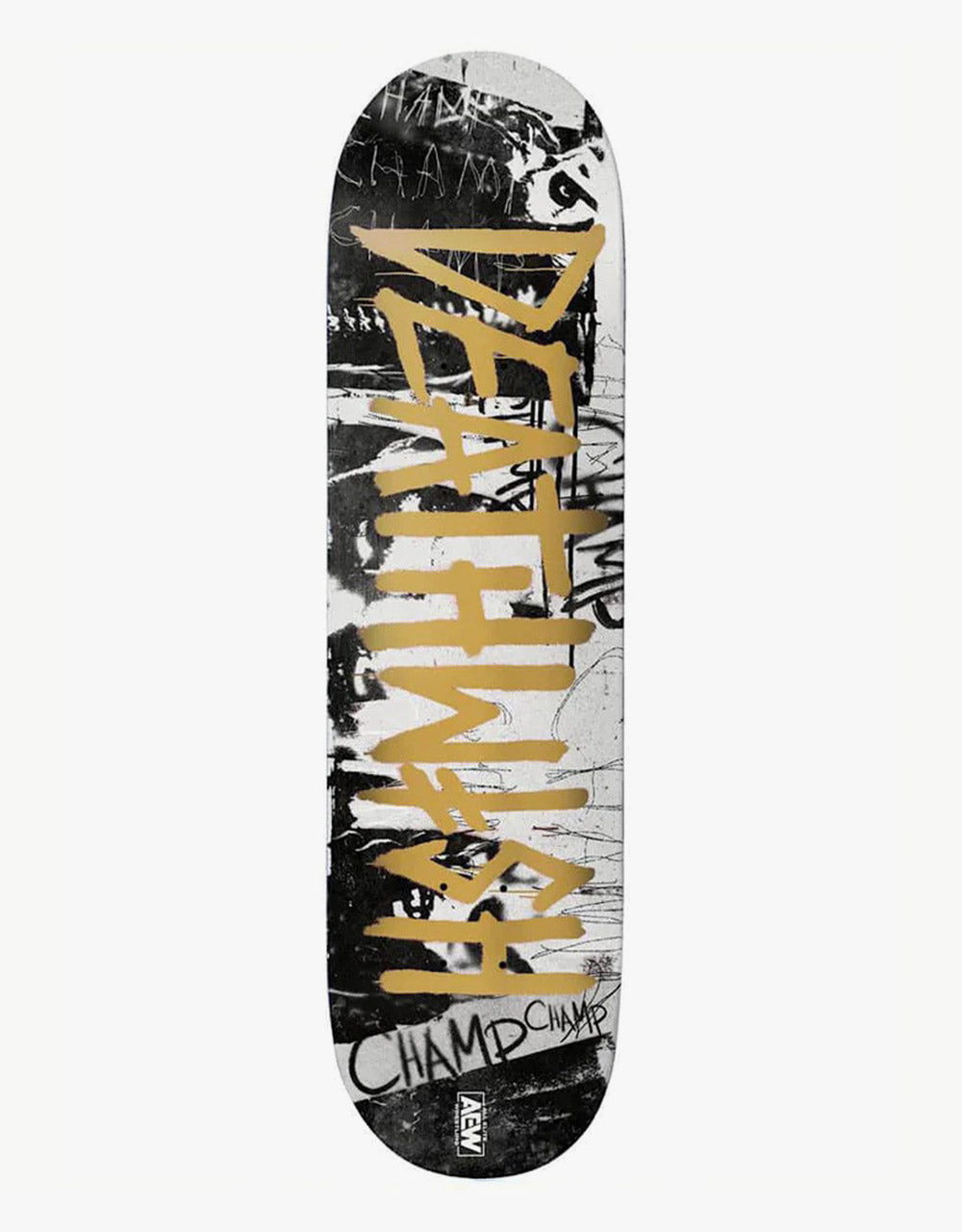 Deathwish x Darby Allin x AEW Deathspray Skateboard Deck - 8.25"