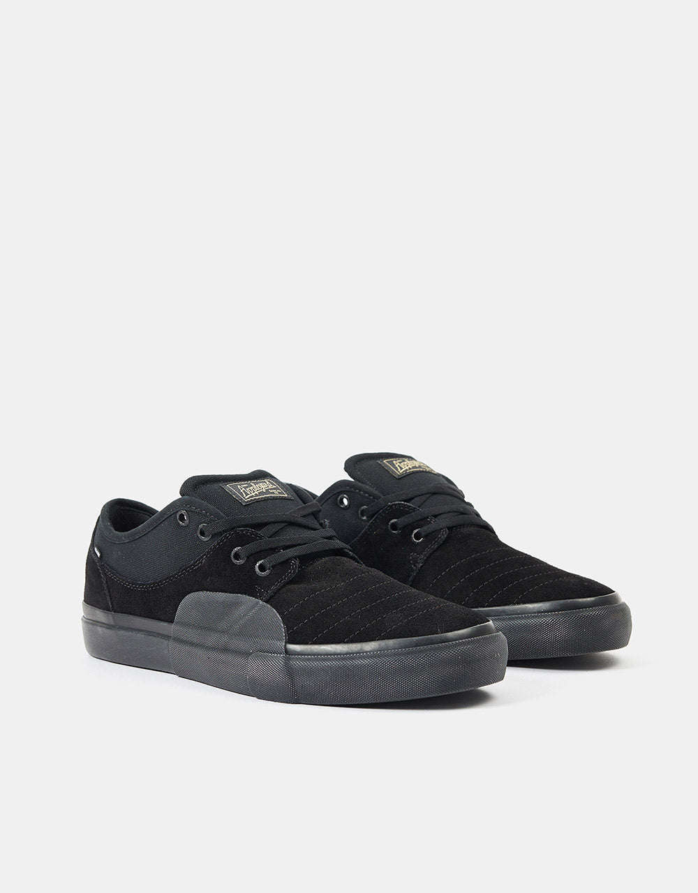 Globe Mahalo Plus Skate Shoes - Black/Black Wrap