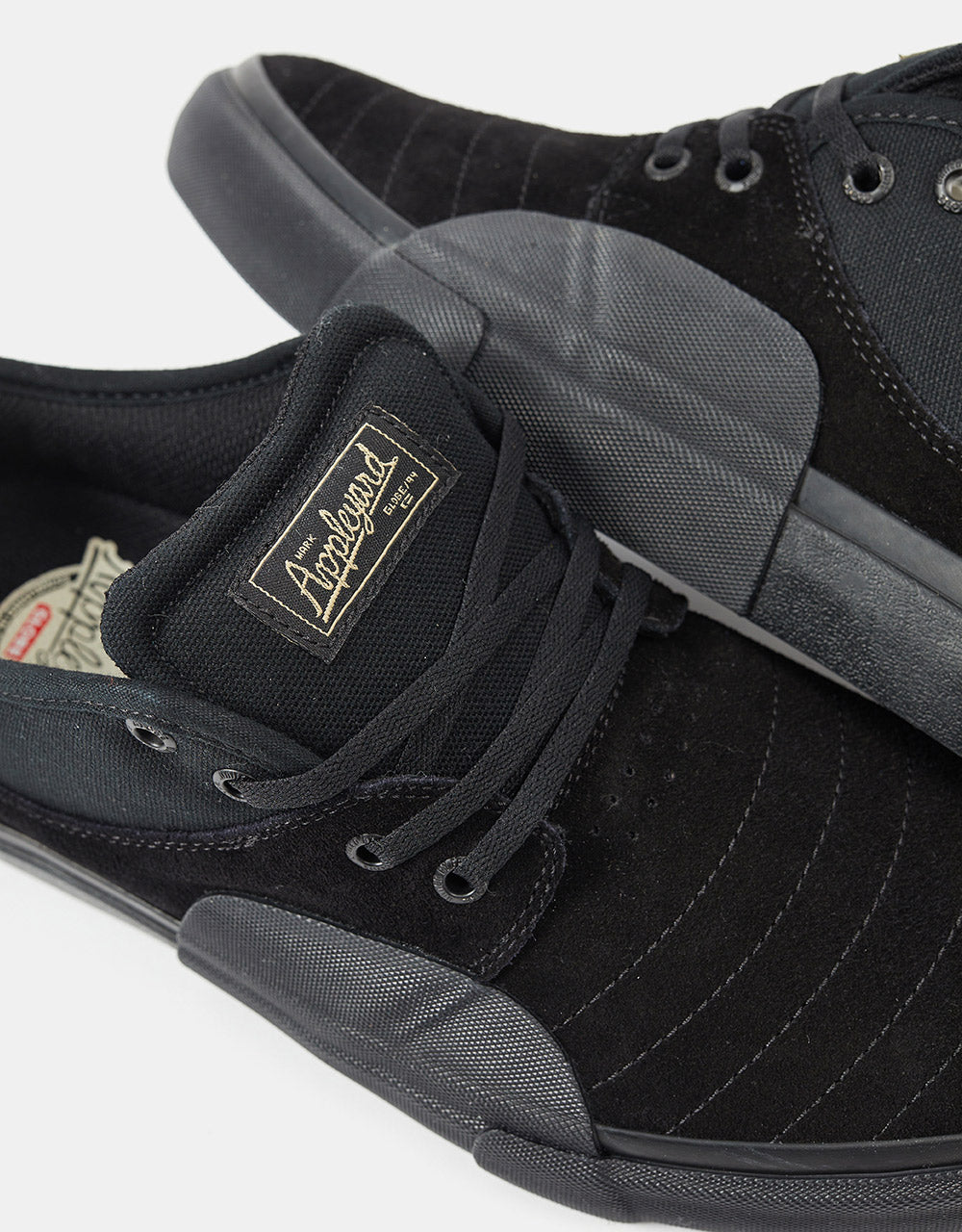 Globe Mahalo Plus Skate Shoes - Black/Black Wrap