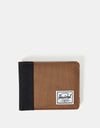 Herschel Supply Co. Roy RFID Wallet - Saddle/Black