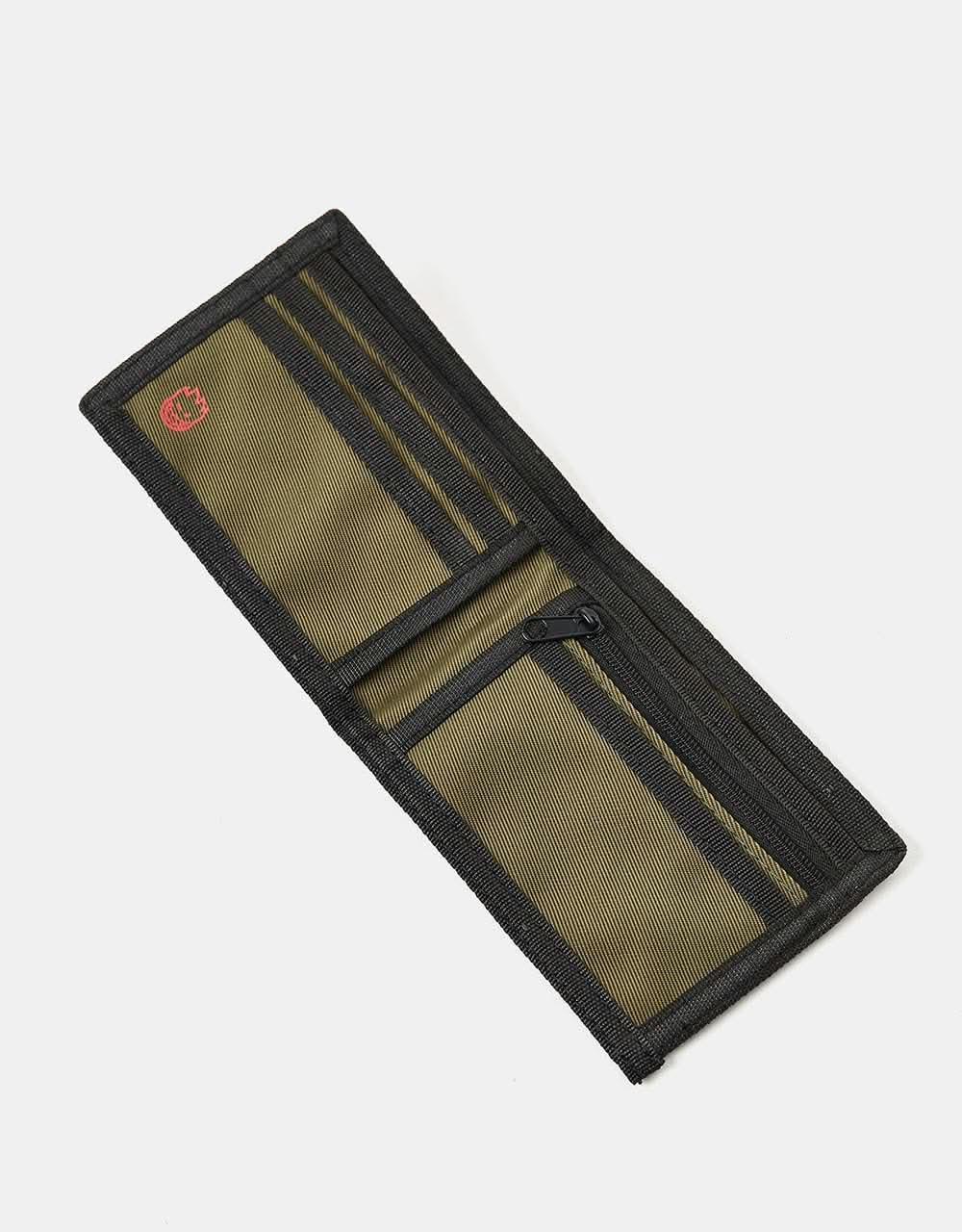 Spitfire Old E Bi-Fold Wallet - Olive