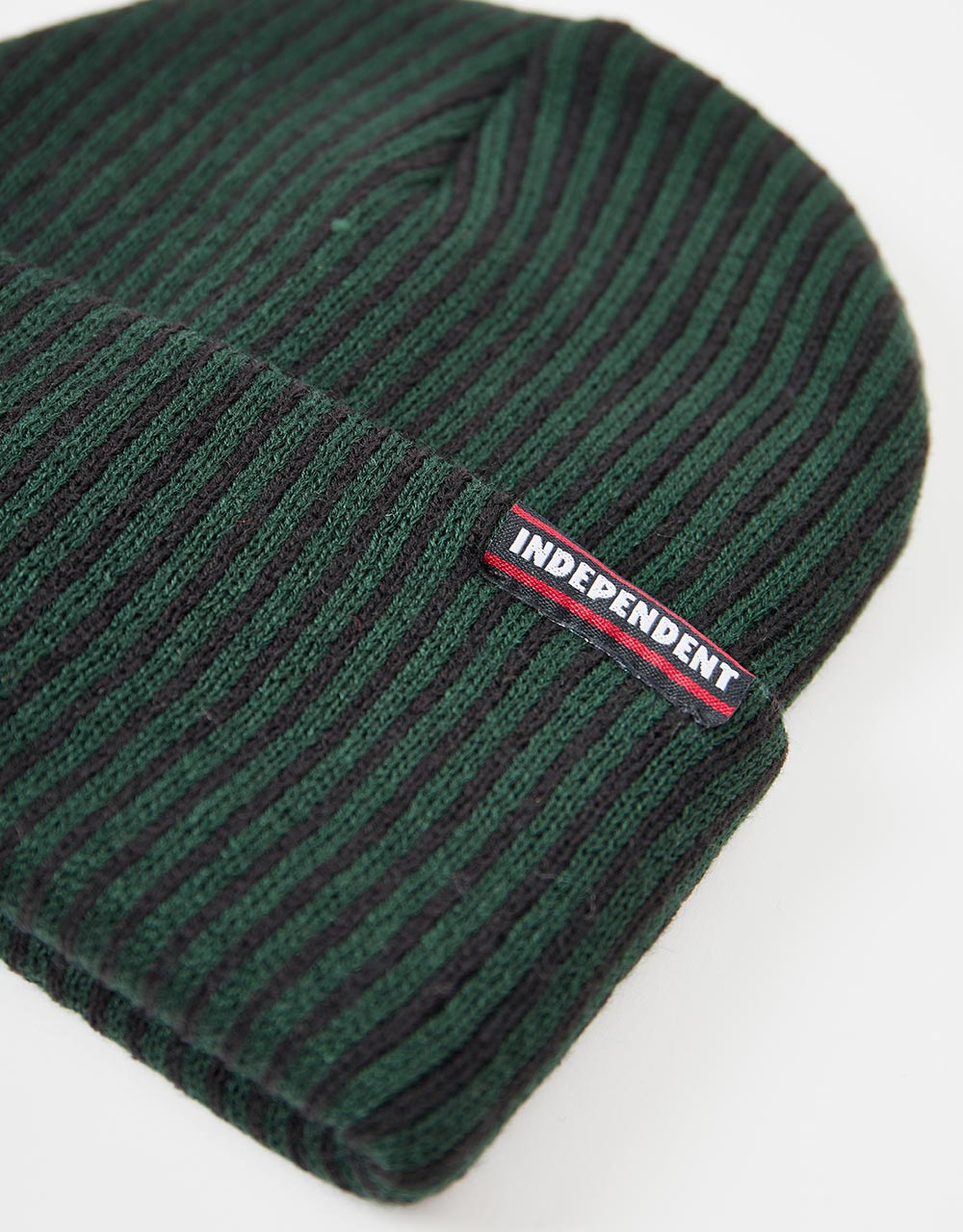 Independent ITC Streak Label Beanie - Black/Green