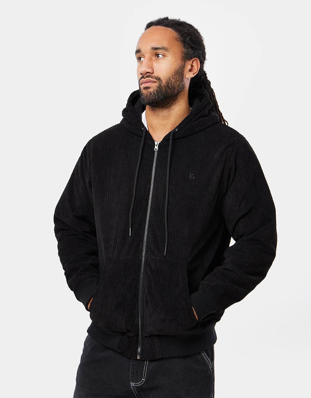 Route One Workwear Jacket - Washed Black