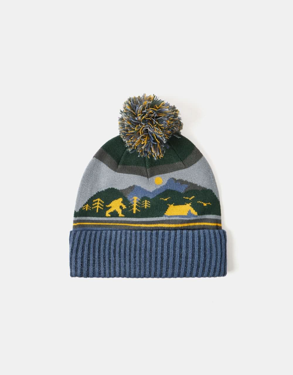 Kavu Herschel Bobble Beanie - Myth Mountains