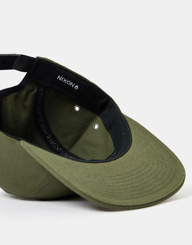 Nixon Mikey 5 Panel Cap - Olive