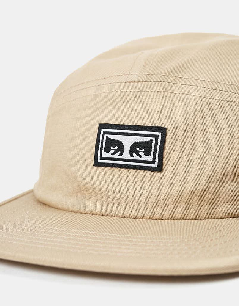 Obey Eyes 5 Panel Cap - Khaki