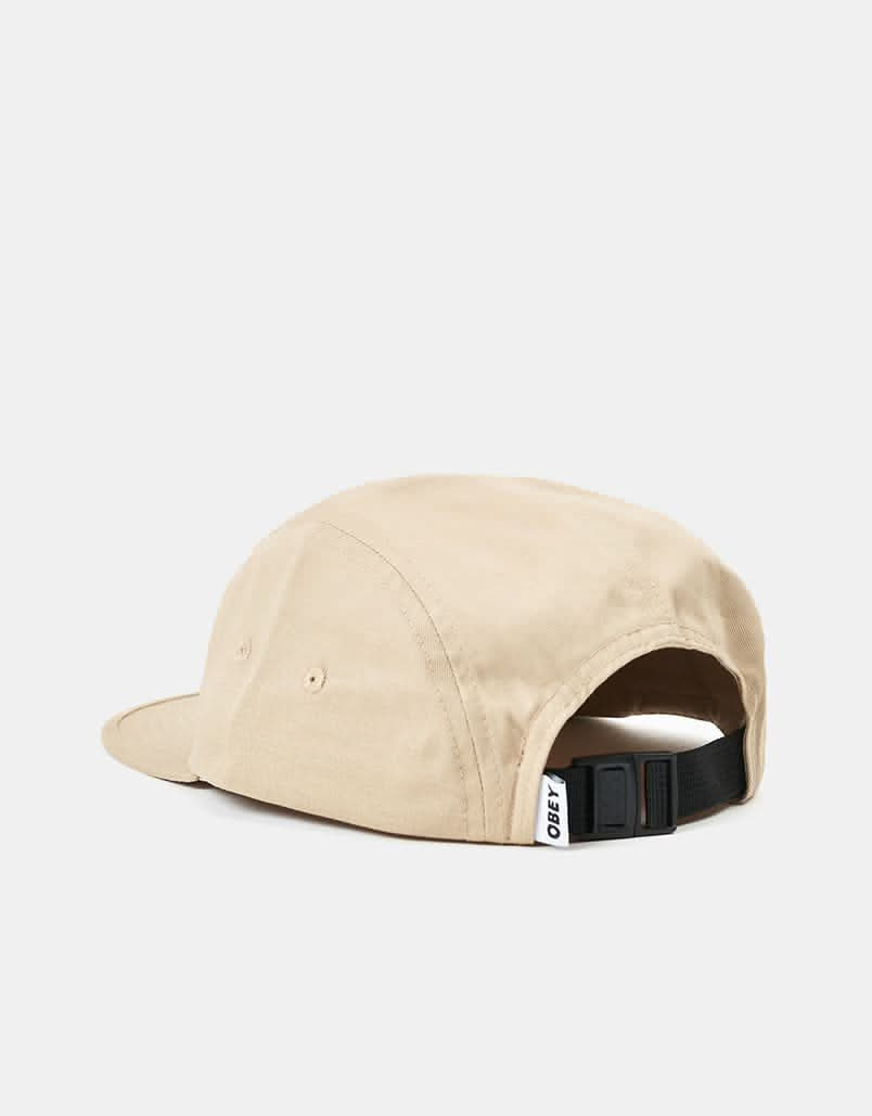 Obey Eyes 5 Panel Cap - Khaki