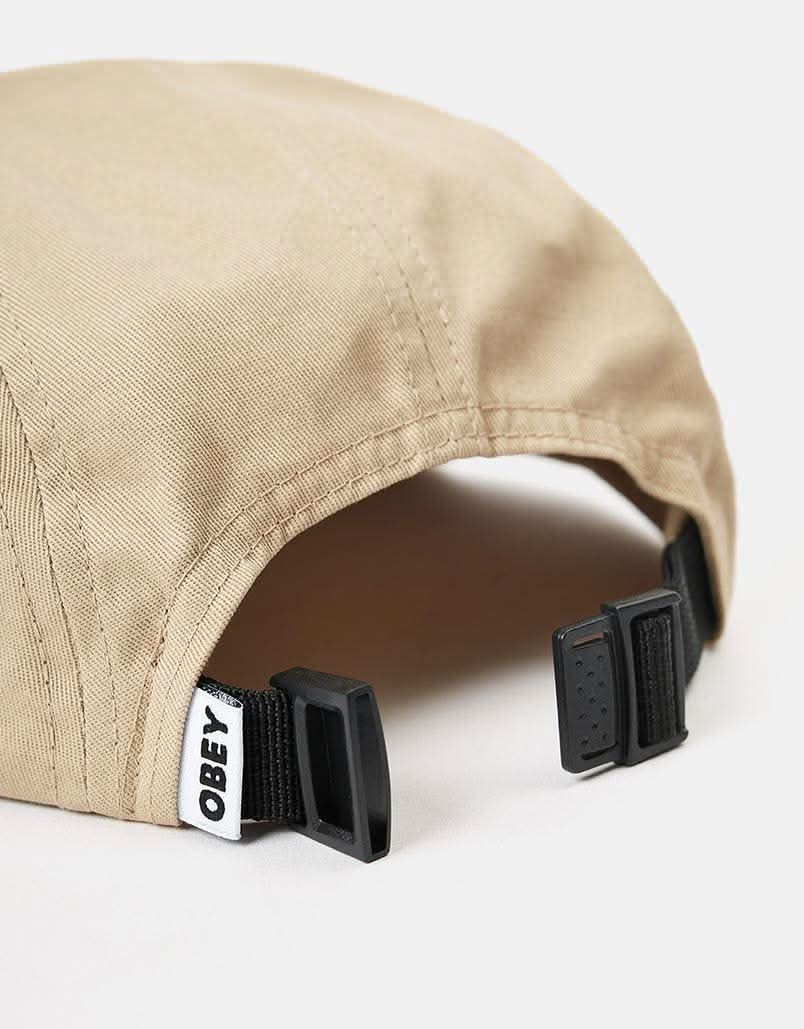 Obey Eyes 5 Panel Cap - Khaki