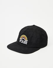 Gorra Poler Mountain Rainbow - Negro