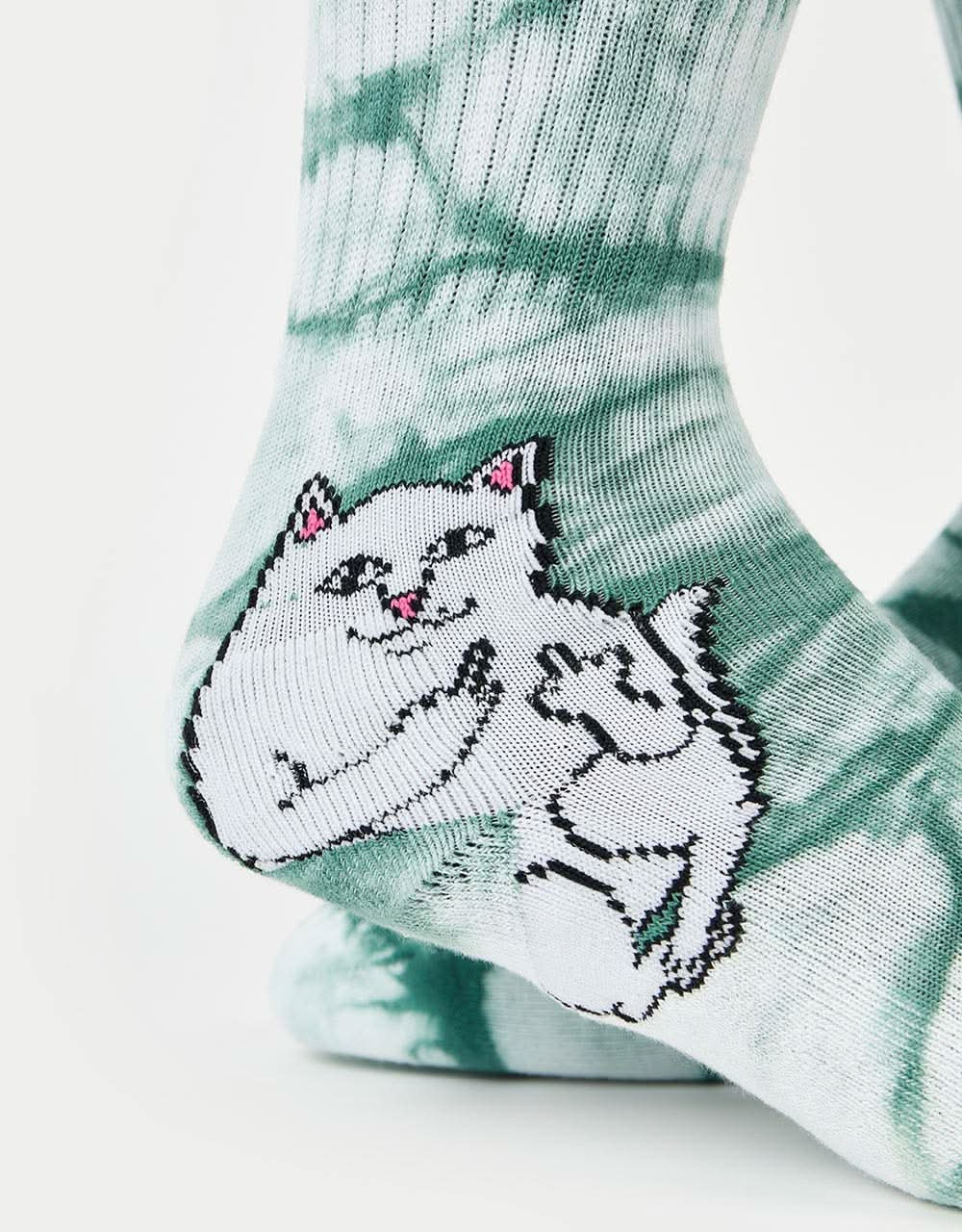 RIPNDIP Lord Nermal Socks - Pine