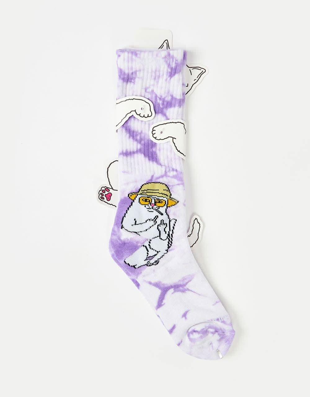 RIPNDIP Nermal S Thompson Socks - Lavender