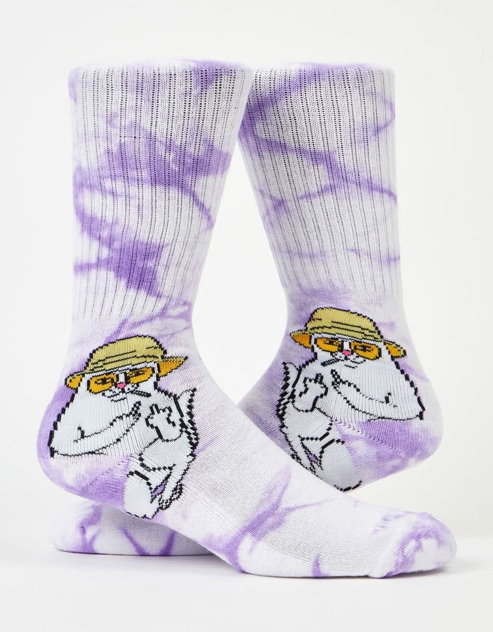 RIPNDIP Nermal S Thompson Socks - Lavender