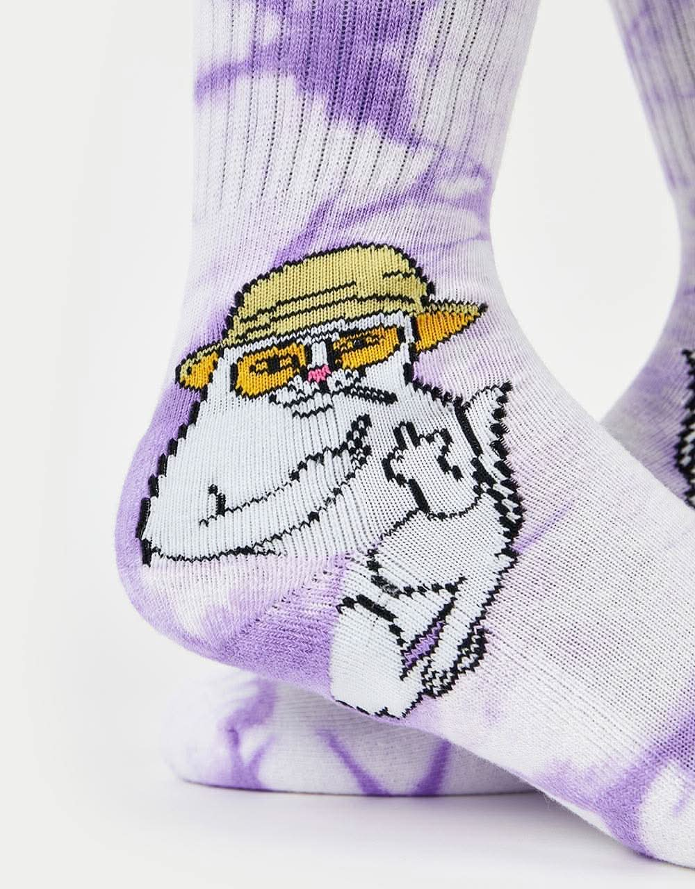 RIPNDIP Nermal S Thompson Socks - Lavender