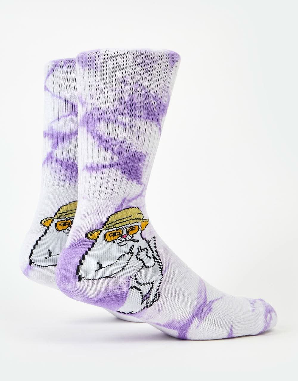 RIPNDIP Nermal S Thompson Socks - Lavender