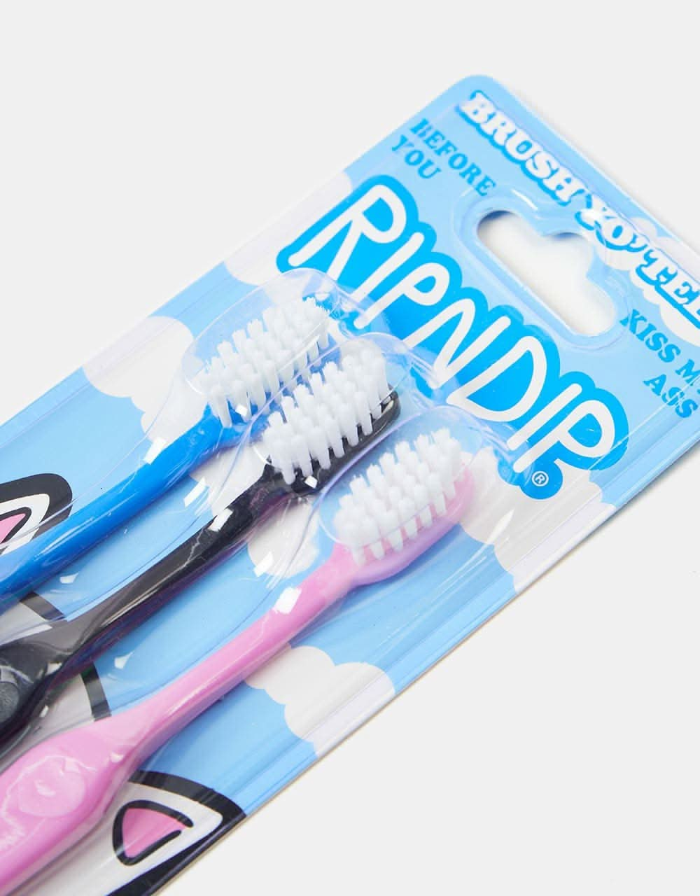 RIPNDIP Characters Toothbrush 3 Pack - Multi