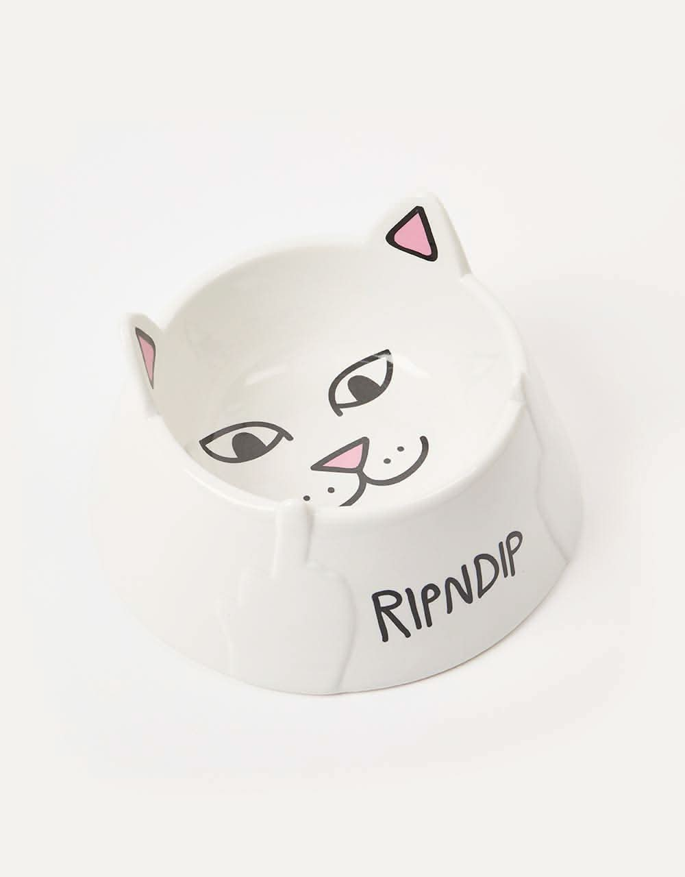 RIPNDIP Lord Nermal Pet Bowl - White