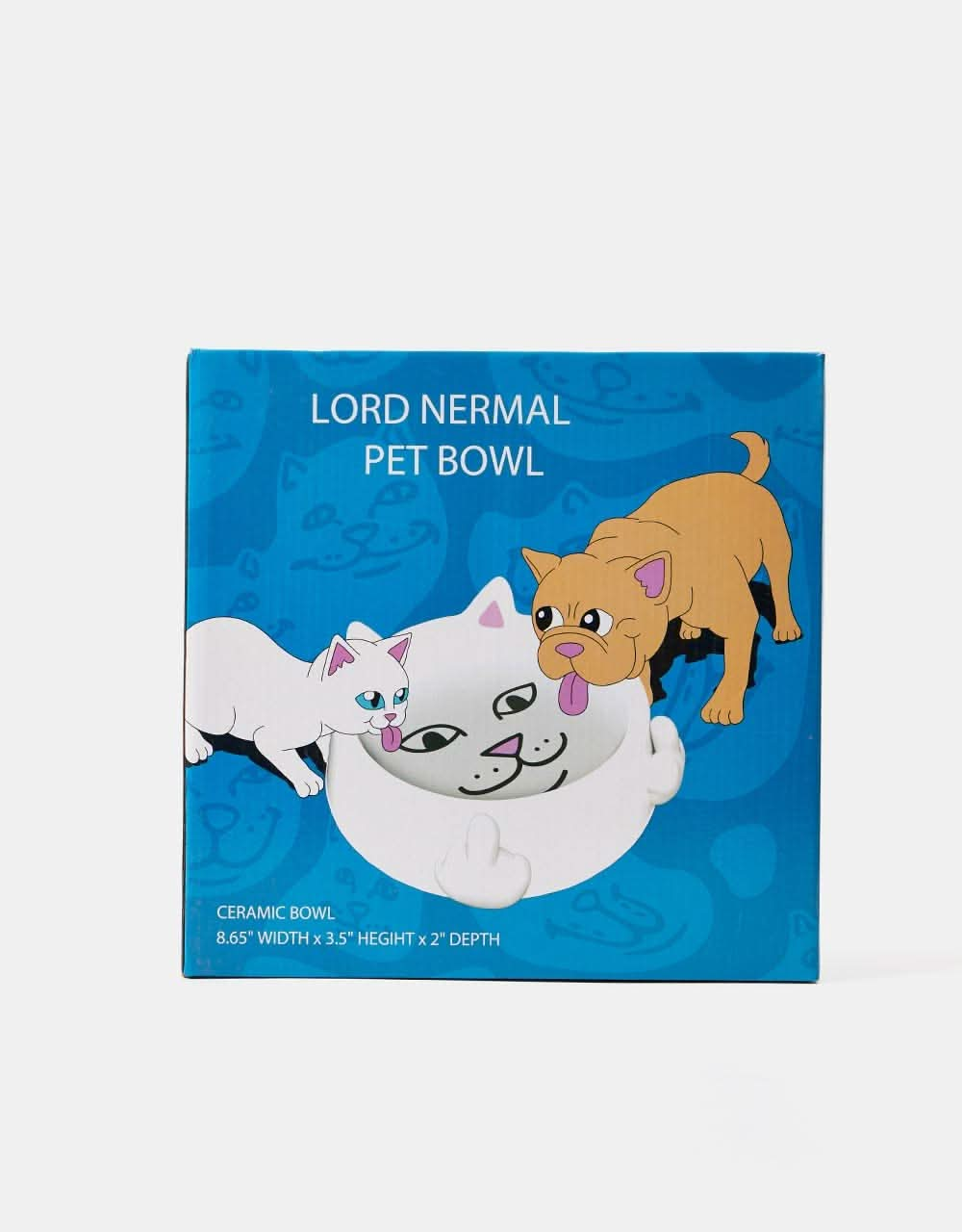 RIPNDIP Lord Nermal Pet Bowl - White