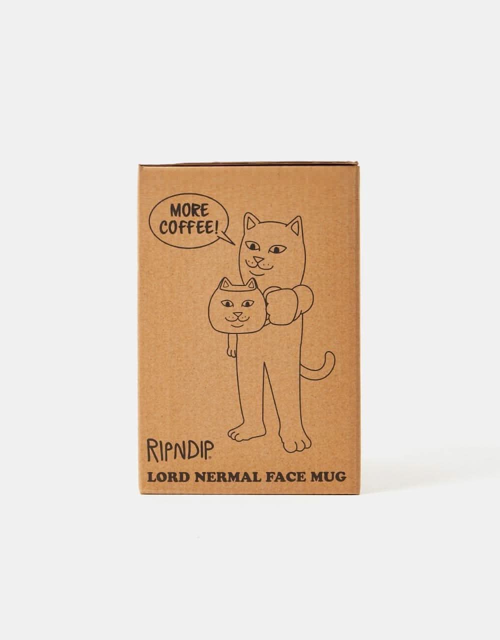 RIPNDIP Nermal Face Mug - White