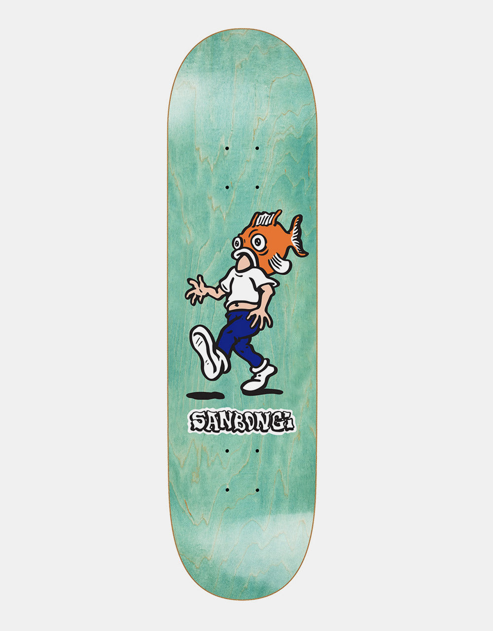 Polar Sanbongi Fish Head Skateboard Deck - 8.375"