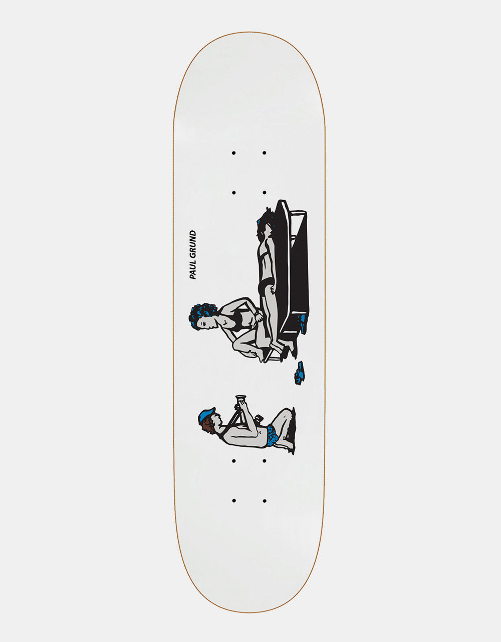 Polar Grund Photographer Skateboard Deck - 8.625"