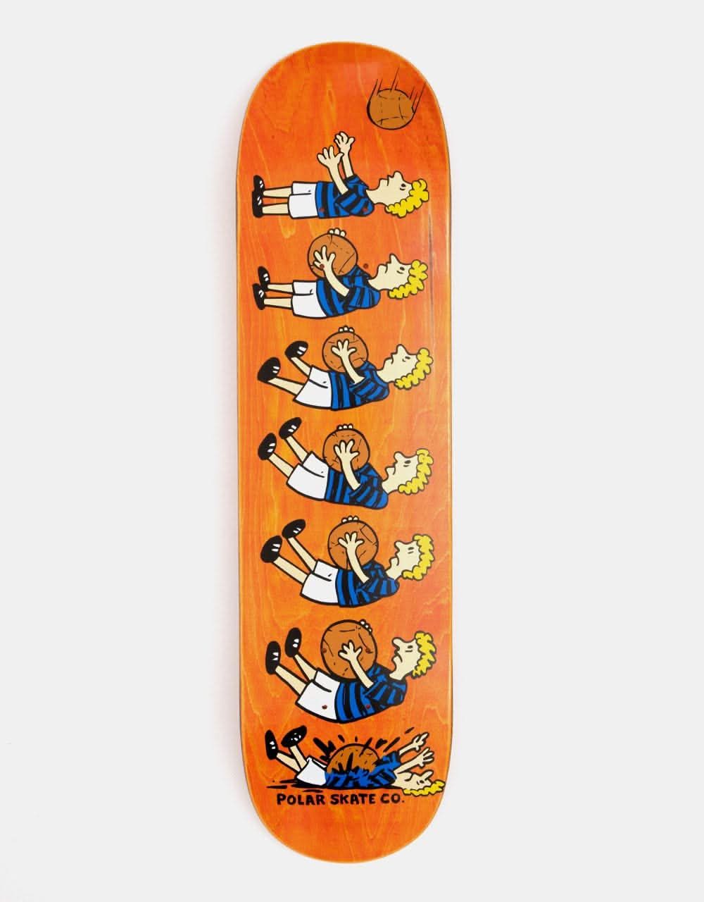 Polar Team Basketball Skateboard Deck - 8.25"