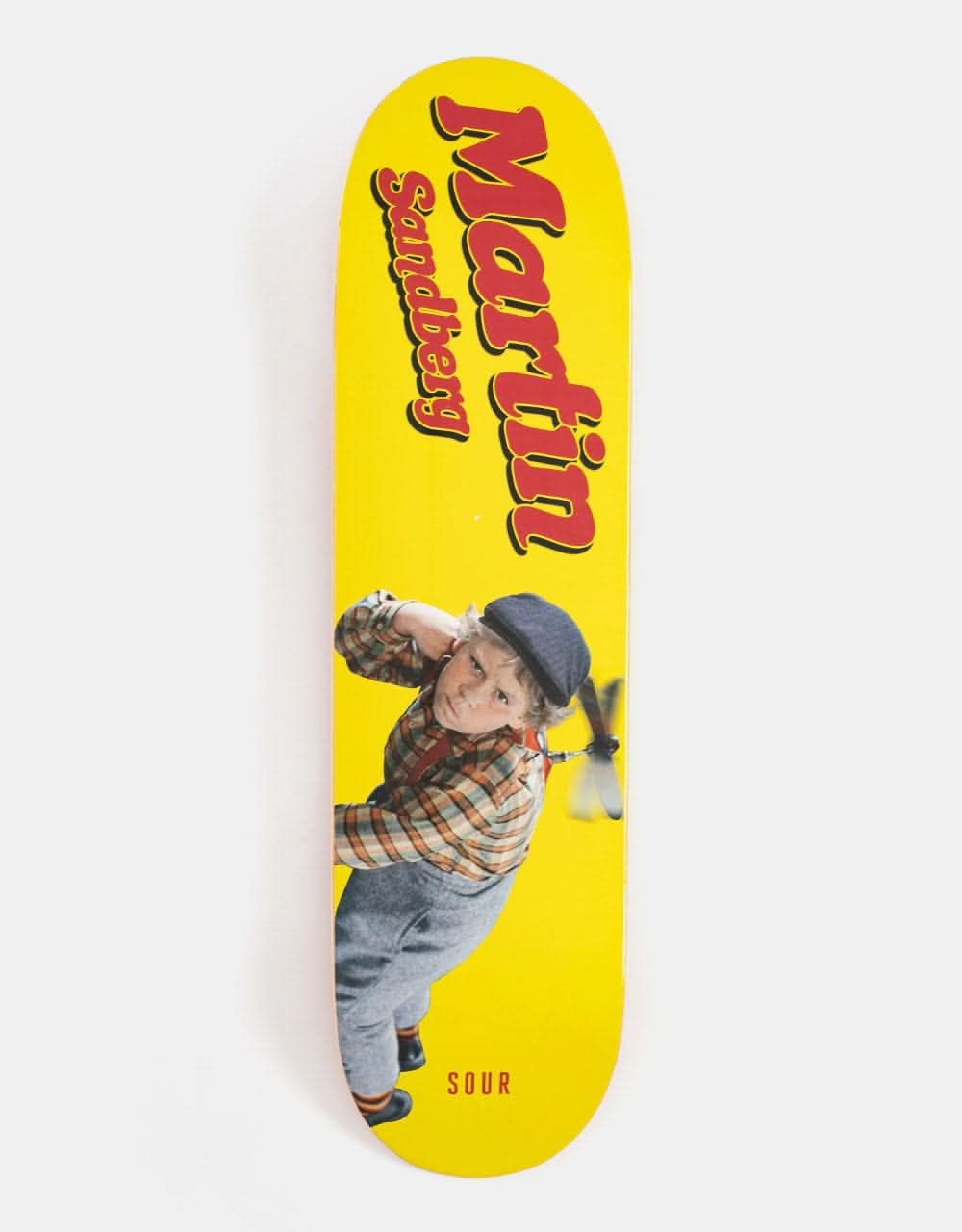 Sour Solution Martin Sandberg Skateboard Deck - 8.25"