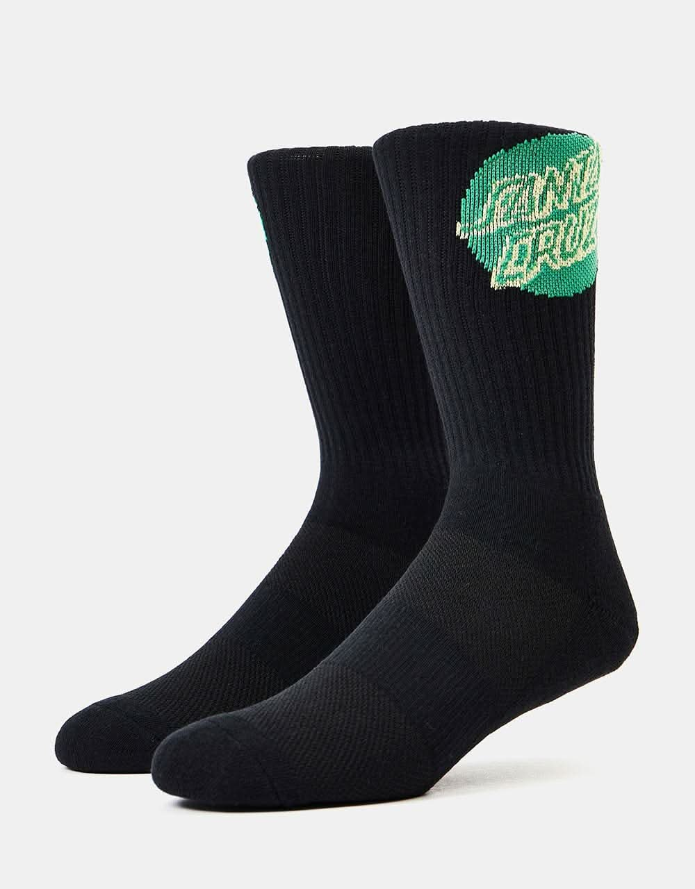 Santa Cruz Shadowless Dot Socks - Black