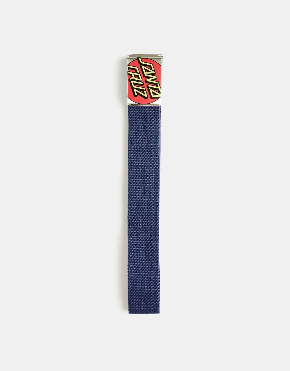 Santa Cruz Crop Dot Belt - Navy Blue