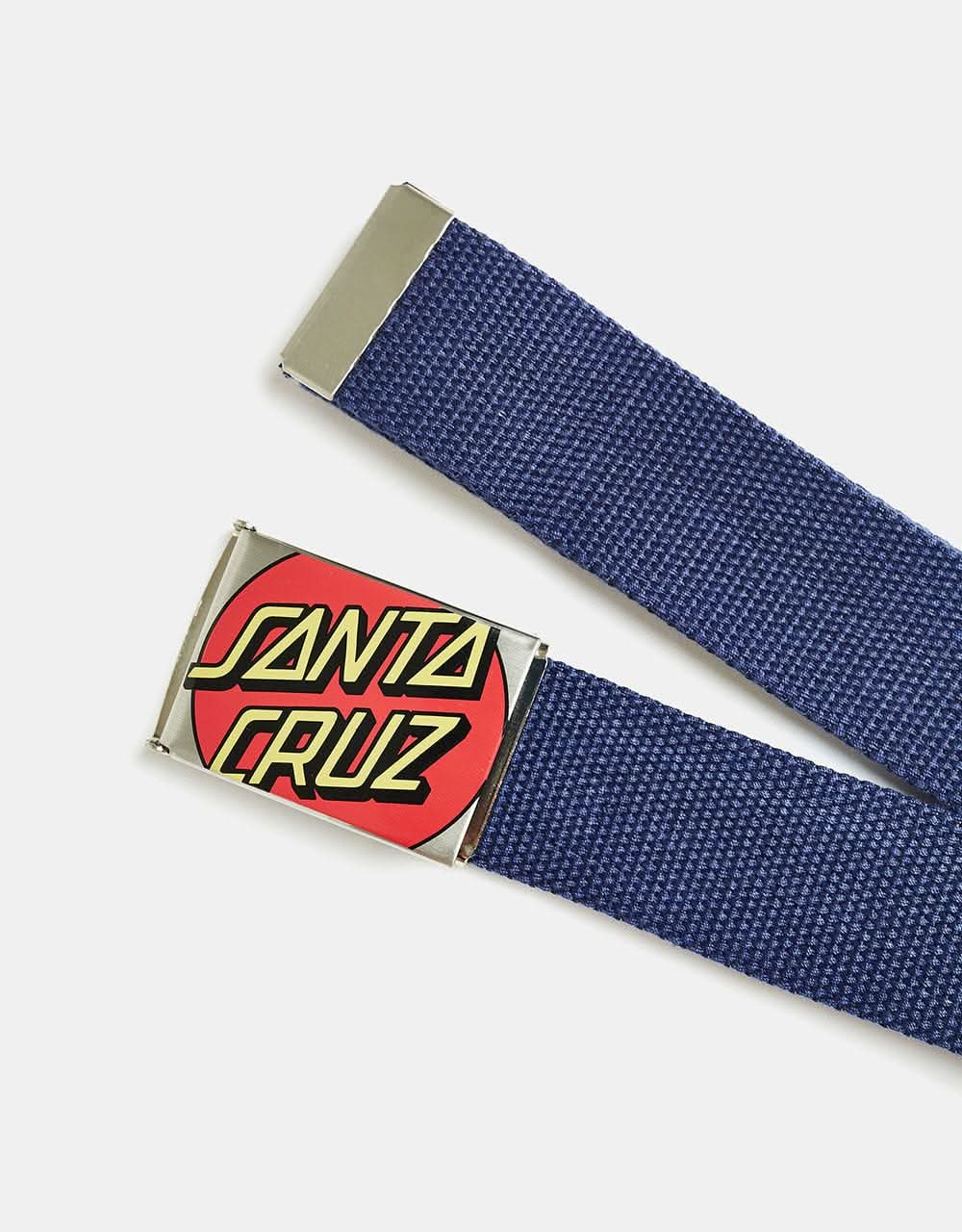 Santa Cruz Crop Dot Belt - Navy Blue