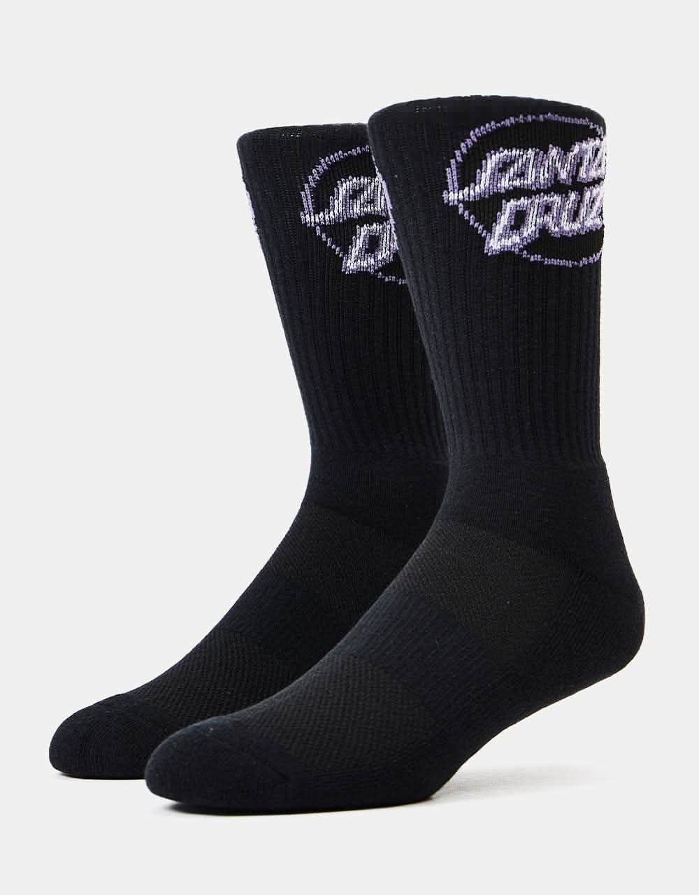 Santa Cruz Other Dot Socks - Black