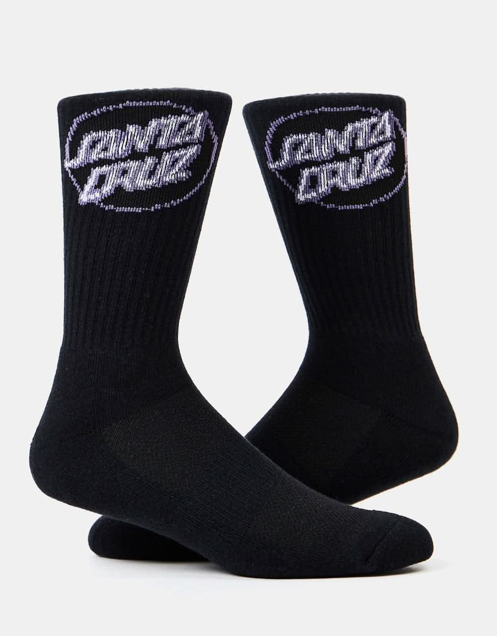 Santa Cruz Other Dot Socks - Black