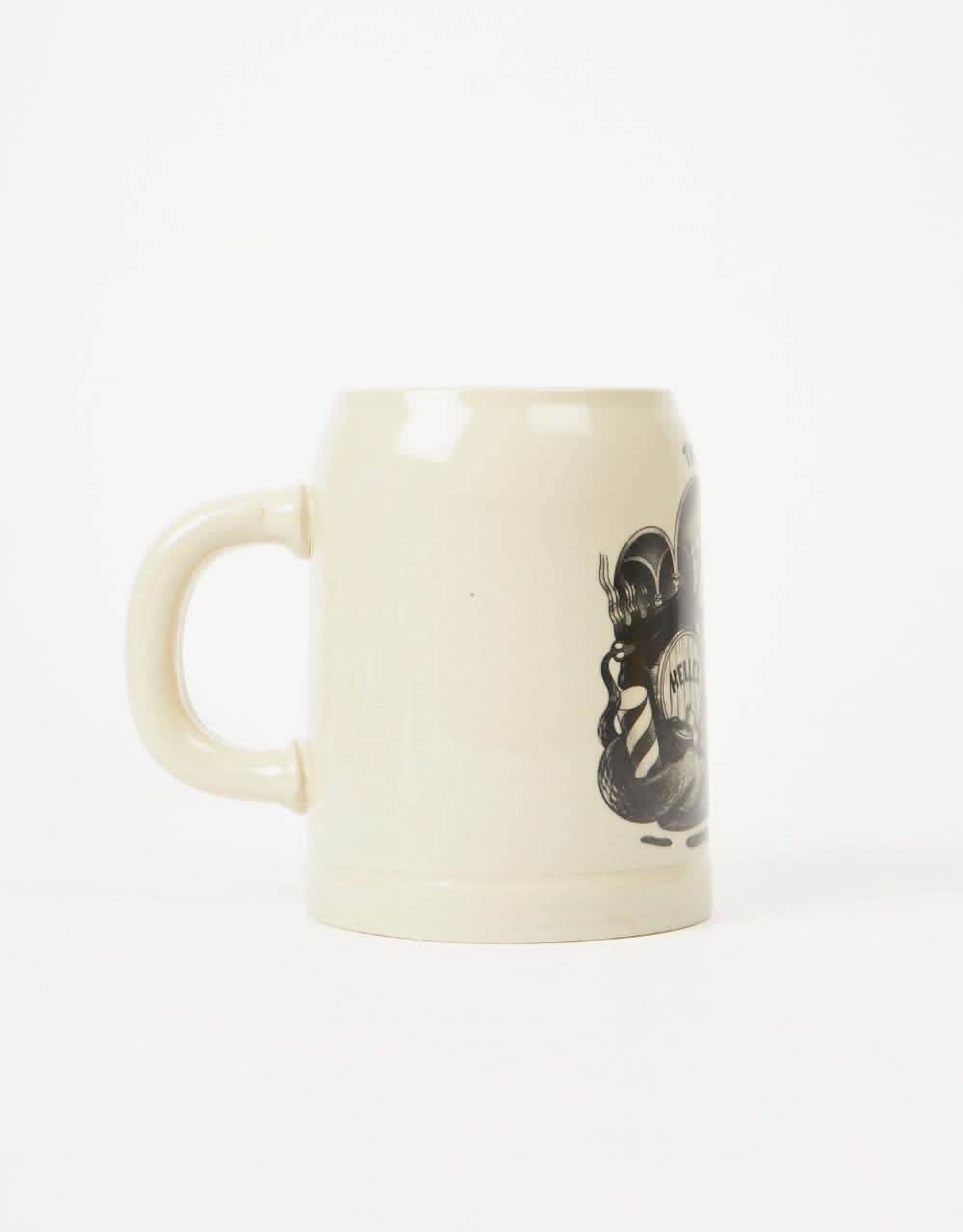 The Dudes Helles In Hell Beer Mug - White