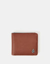 Volcom Slim Stone Large Wallet - Brown