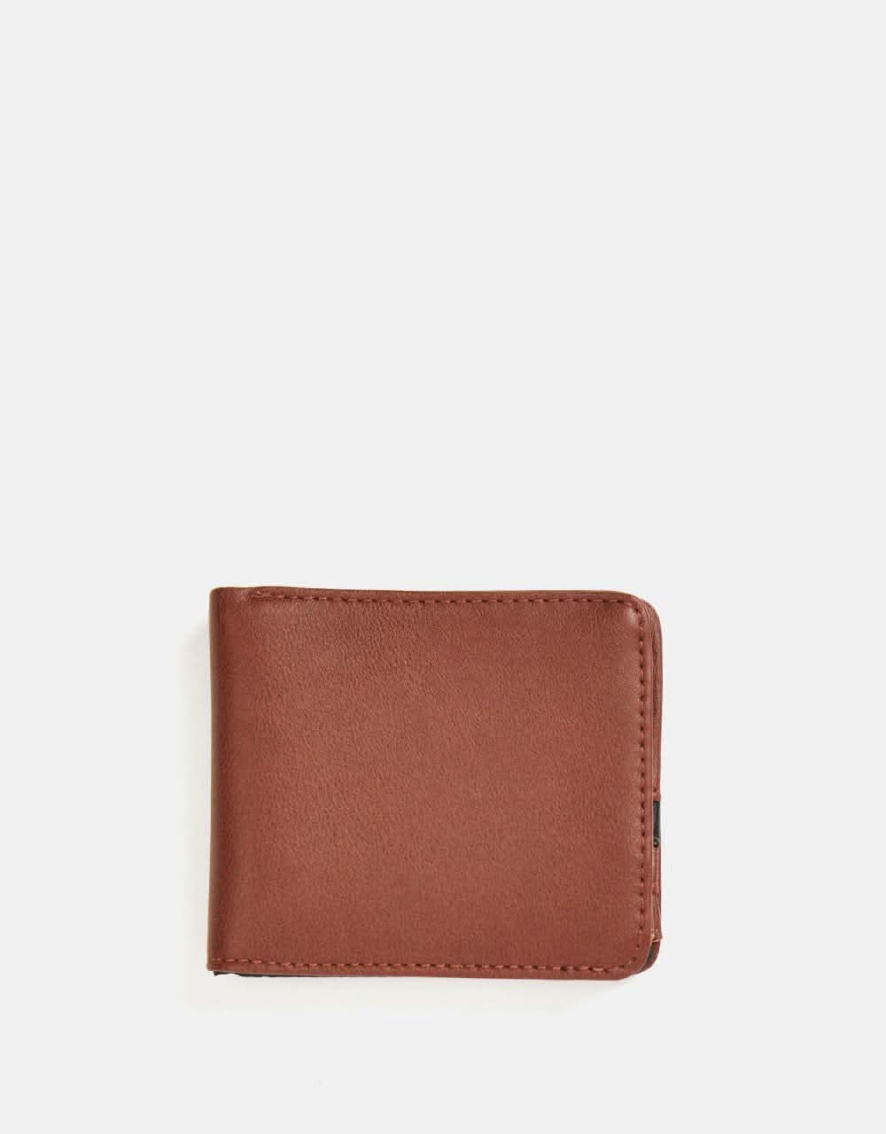 Volcom Slim Stone Large Wallet - Brown