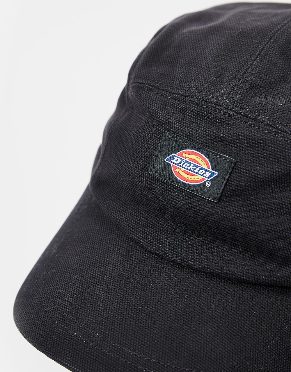 Dickies Duck Canvas King Cove 5 Panel Cap - Black