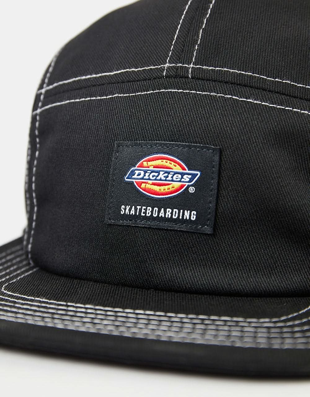 Dickies Mount Vista 5 Panel Cap - Black