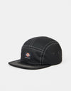 Dickies Mount Vista 5 Panel Cap - Black