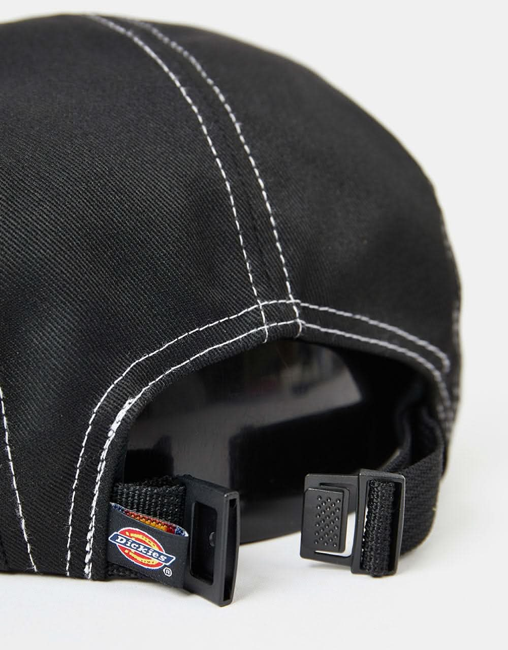 Dickies Mount Vista 5 Panel Cap - Black