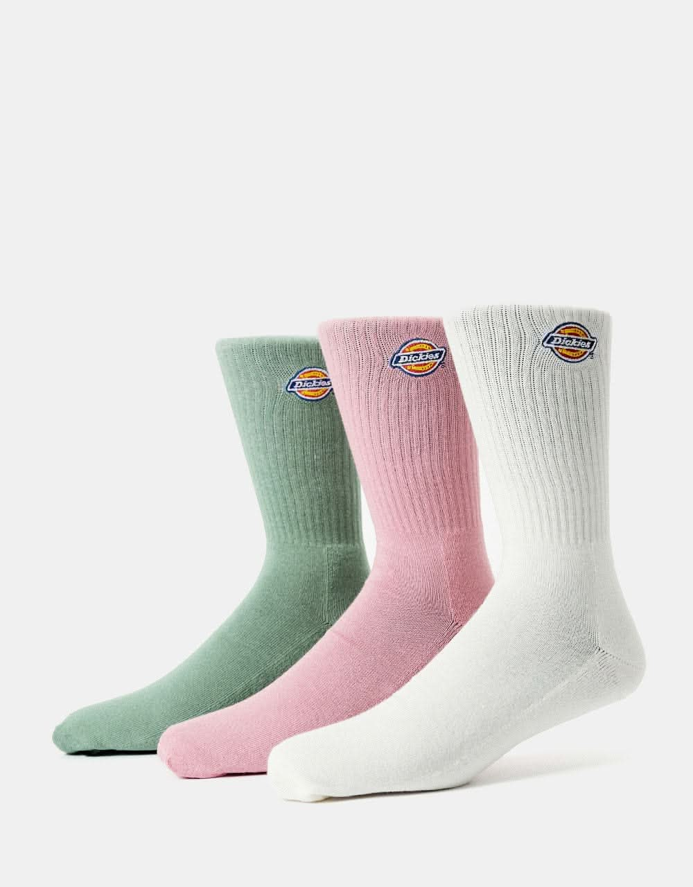 Dickies Valley Grove 3-Pack Socks - Dark Ivy