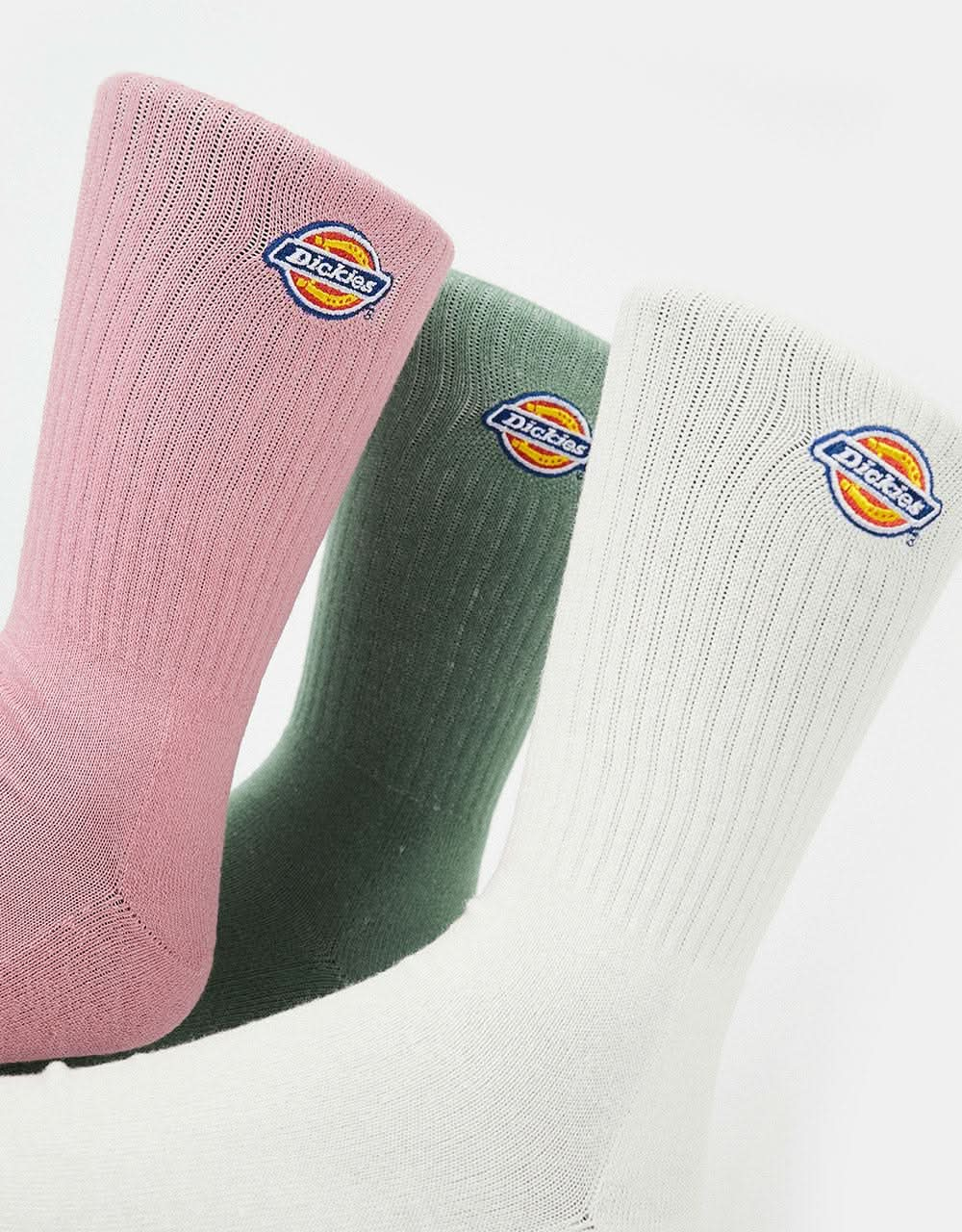 Dickies Valley Grove 3-Pack Socks - Dark Ivy