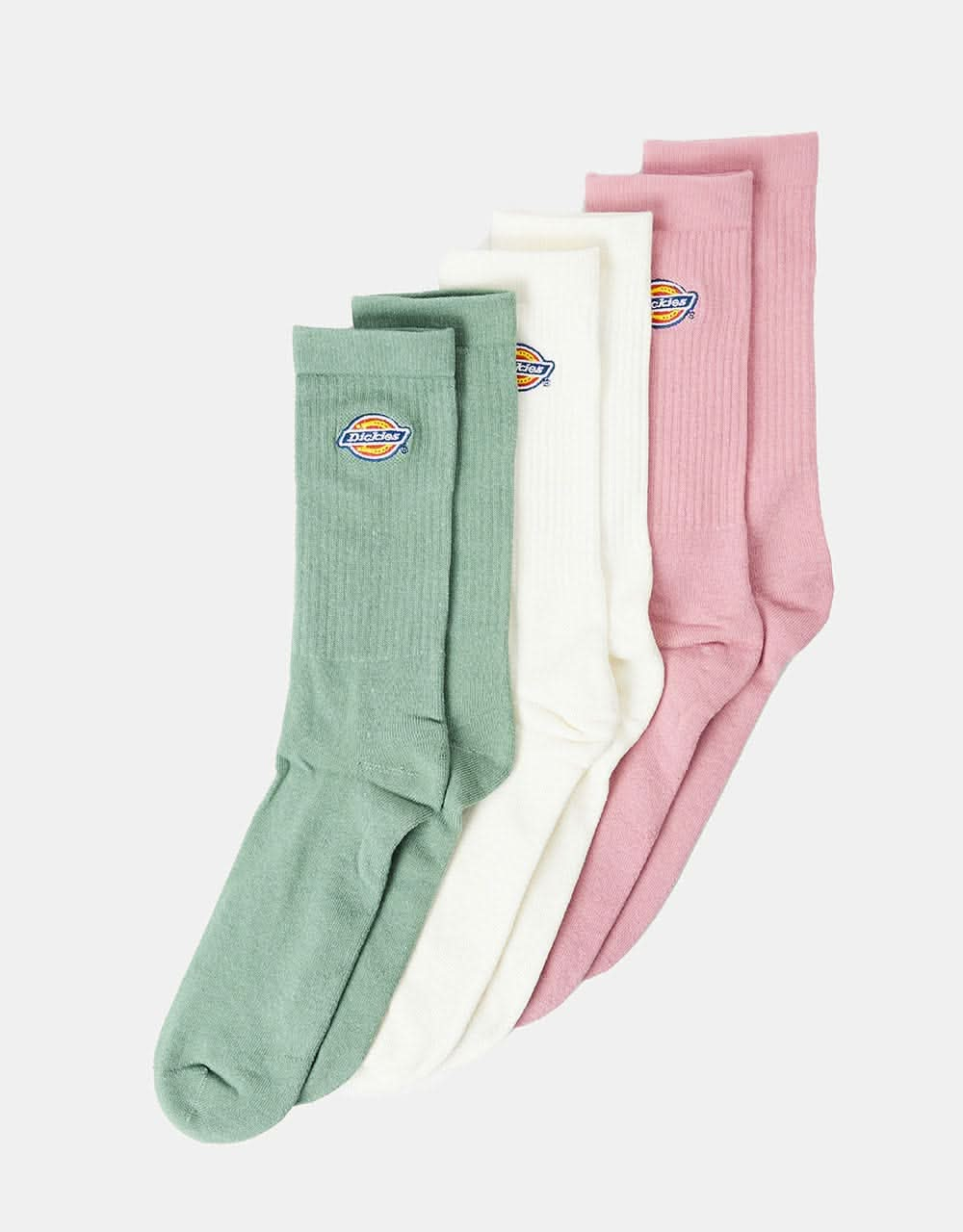 Dickies Valley Grove 3-Pack Socks - Dark Ivy