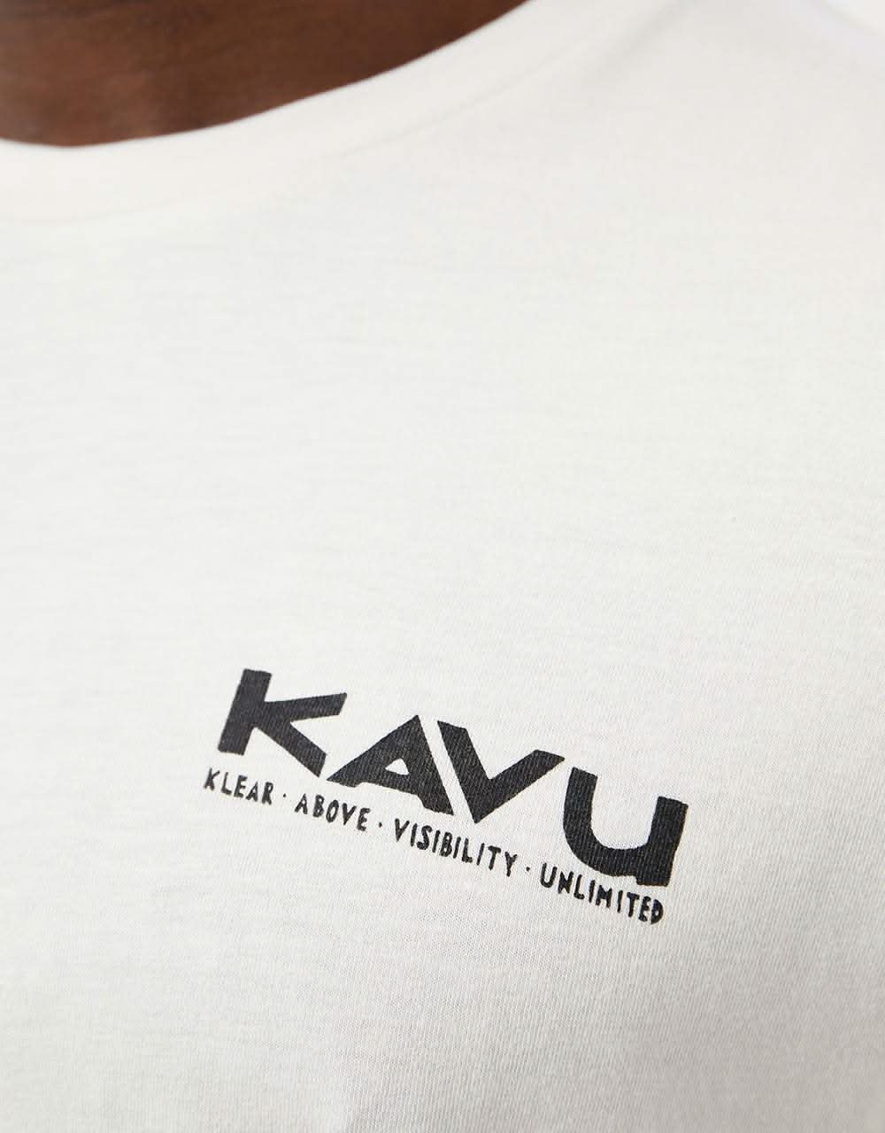 Kavu Etch Art L/S T-Shirt - Off White