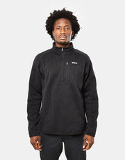 Patagonia Better Sweater® Zip 1/4 - Nero