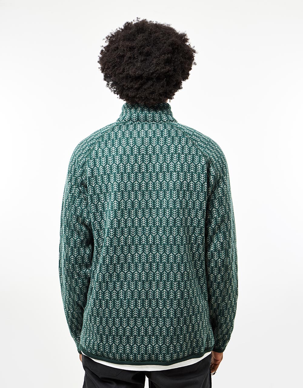 Patagonia Better Sweater 1/4 Zip - Pine Knit/Northern Vert